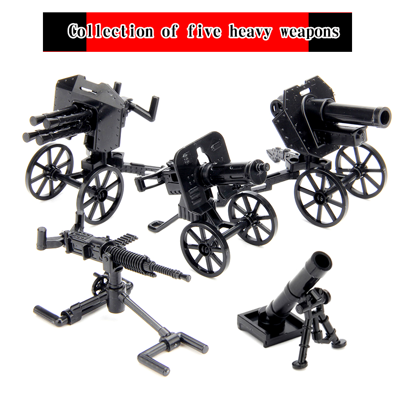 Heavy Equipment Education - MOC Military Equipment Series WW2 Heavy