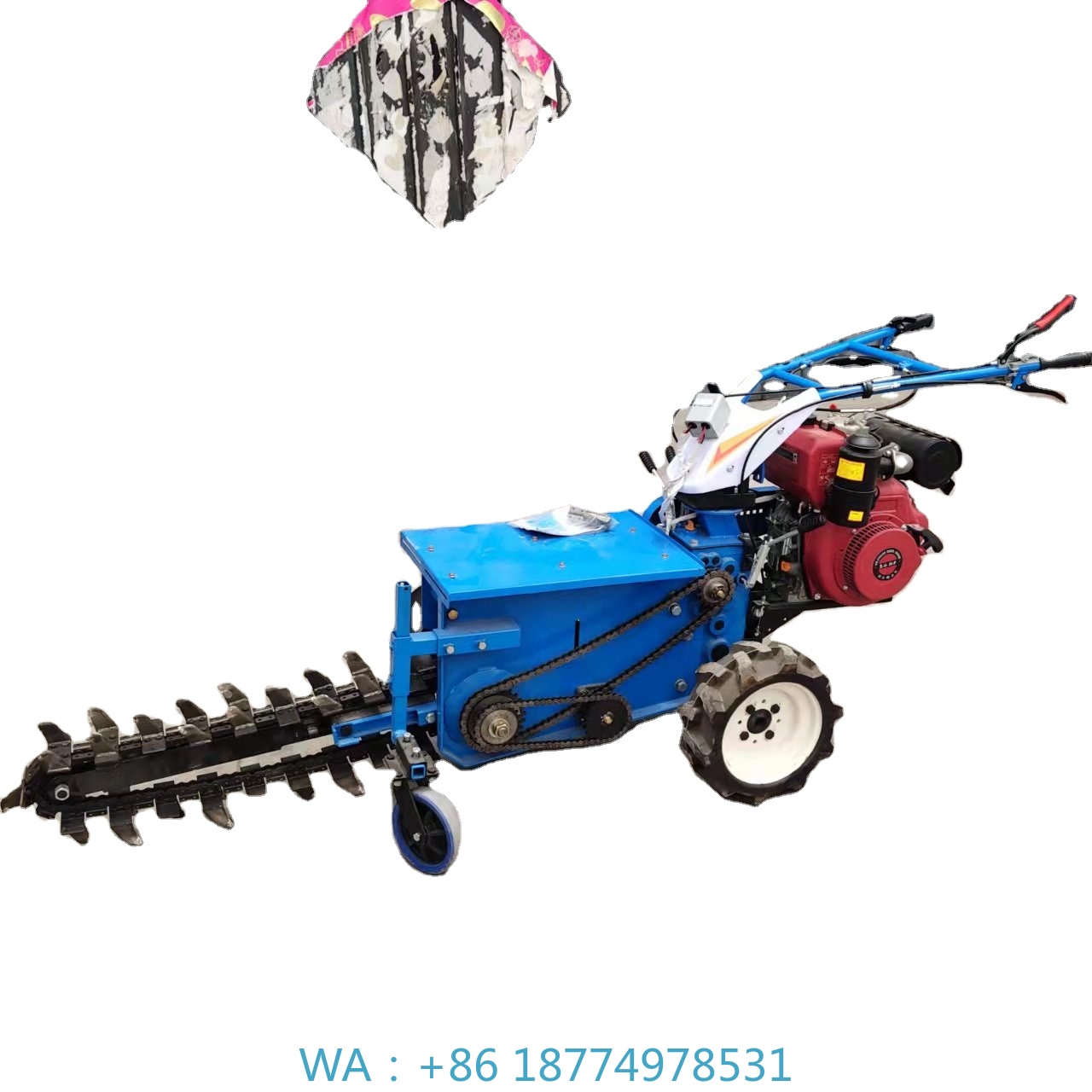 Trencher Machine Small - for Cable Ditching Home Use Agricultural