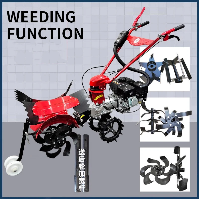 Trencher Machine Small - Four-wheel Drive Self-propelled Small Agricultural Trencher