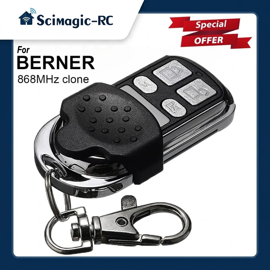 Heavy Equipment Garage - Berner 868 Mhz Để Xe Mở