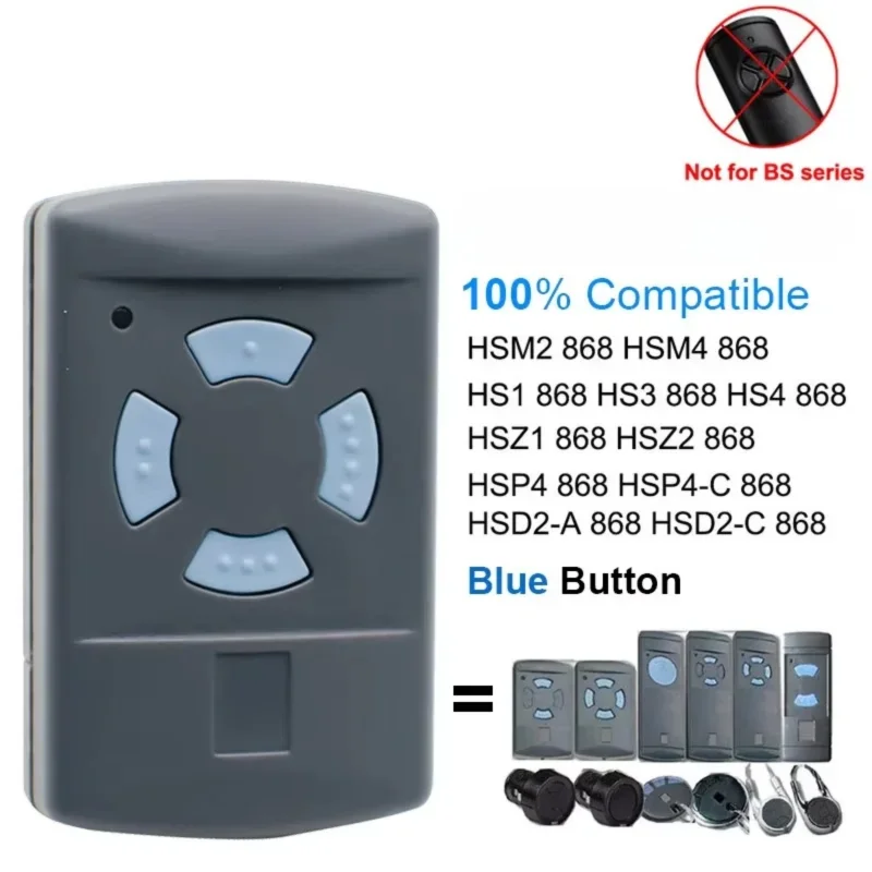 Heavy Equipment Garage - 868 MHz Remote Control HSM4 HSM2