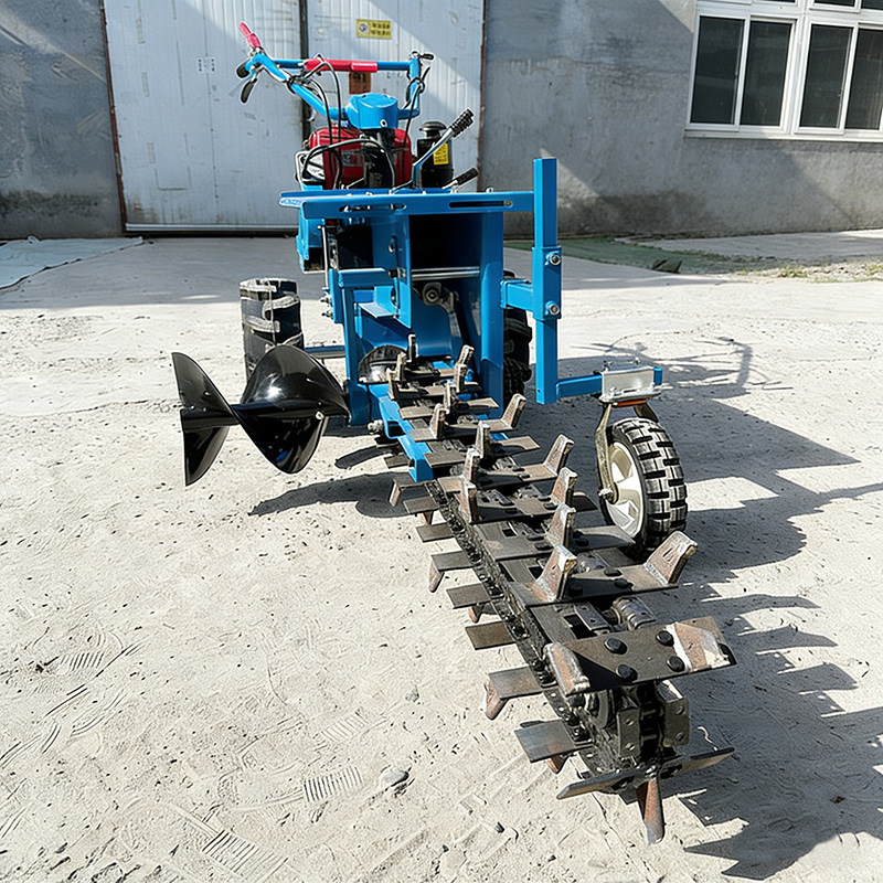 Chainsaw trencher, excavator,  - đánh giá và giá Trencher Machine Small