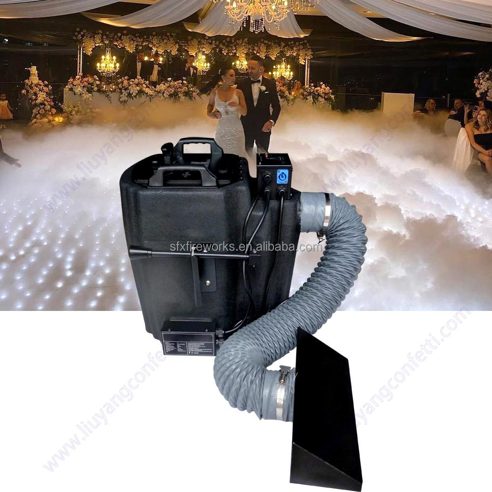 6000W Dry Ice Low Fog Machine  - đánh giá và giá Heavy Equipment In Chinese