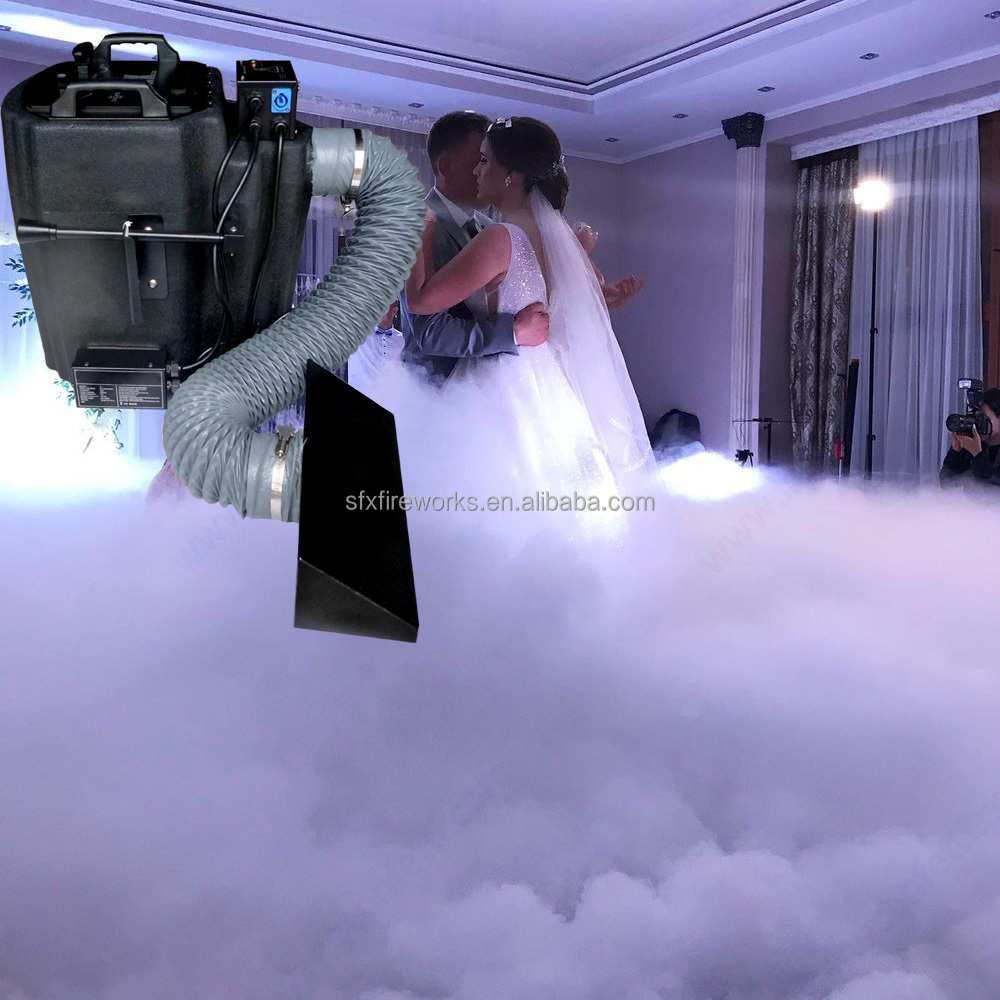 6000W Dry Ice Low Fog Machine  - đánh giá và giá Heavy Equipment In Chinese