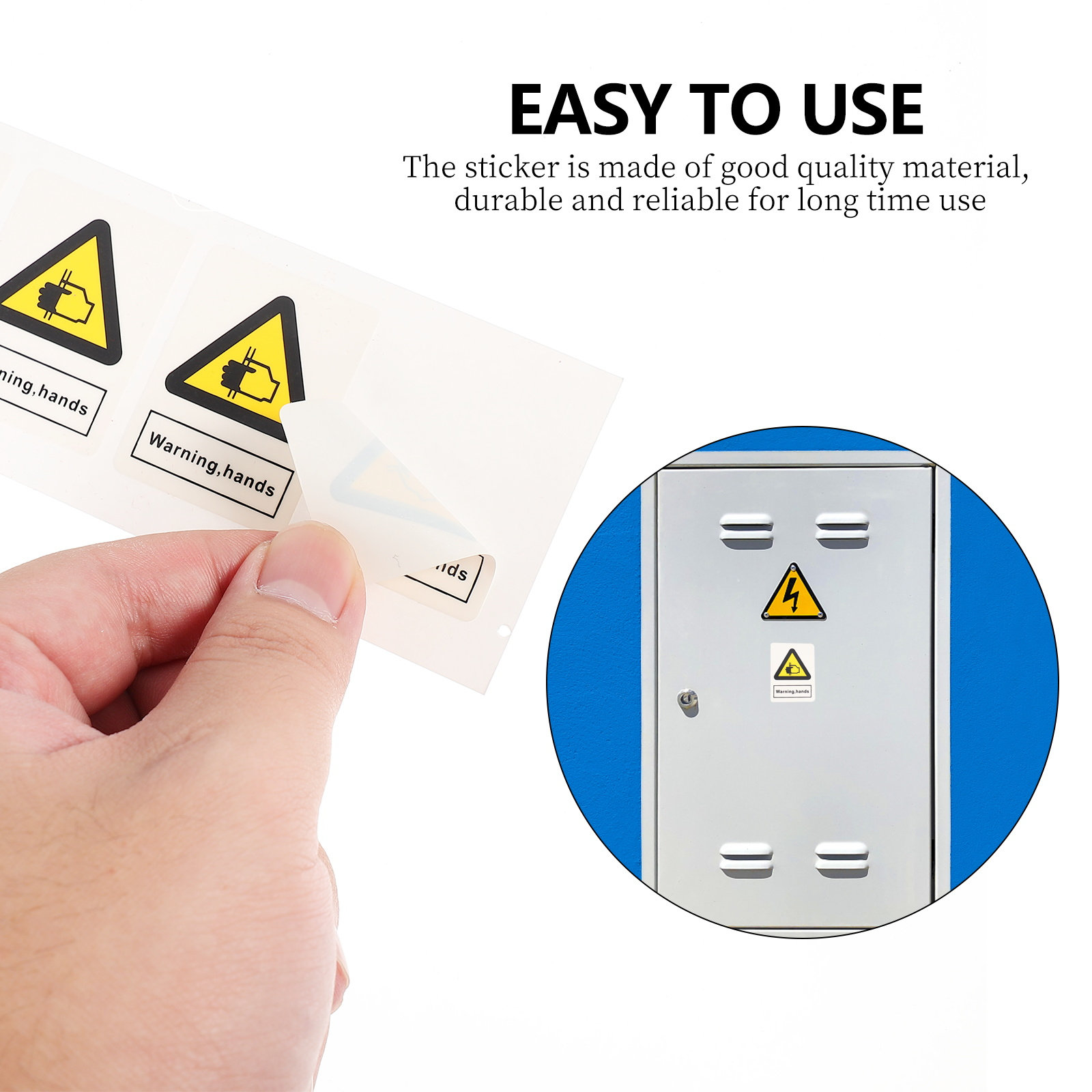 10Pcs Warning Hands Pinching S - đánh giá và giá Heavy Equipment Sign