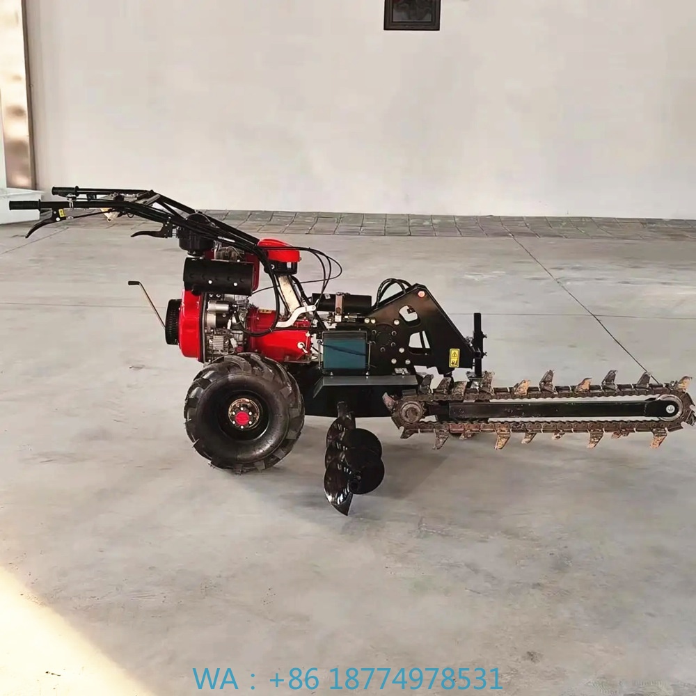 Trencher Ditcher  Machine for  - đánh giá và giá Trencher Machine Small