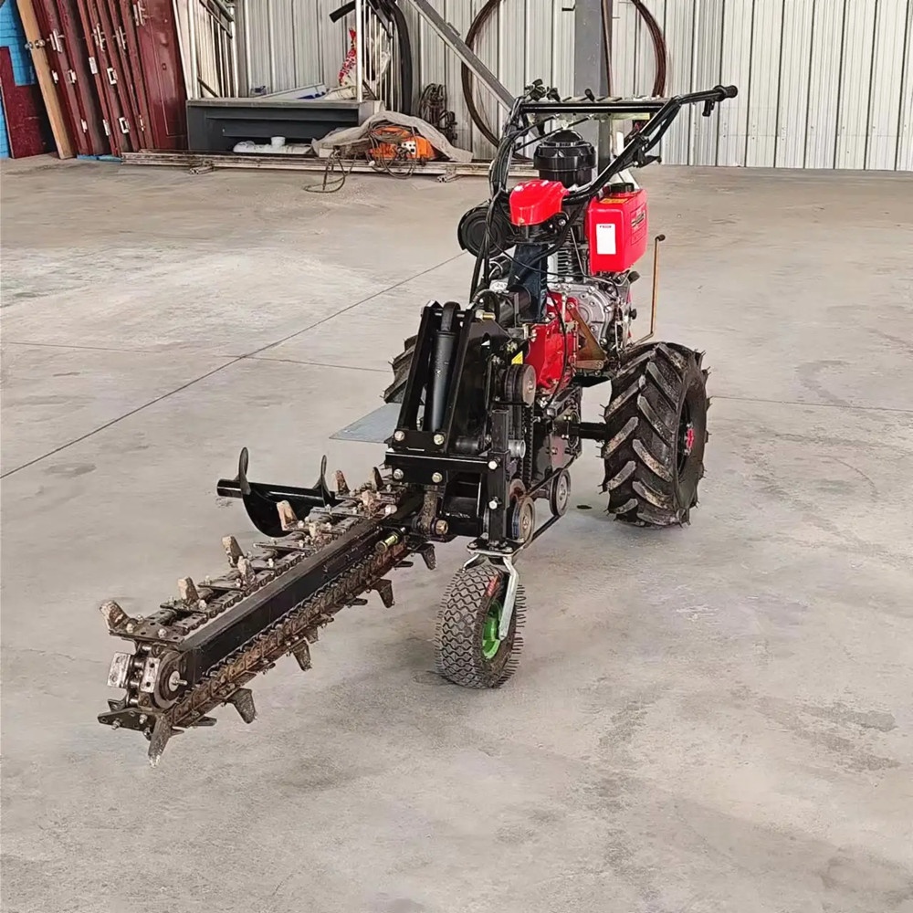 Trencher Ditcher  Machine for  - đánh giá và giá Trencher Machine Small