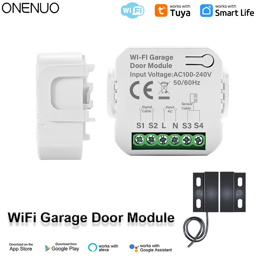 Smart Tuya WiFi Garage Door Sw - đánh giá và giá Heavy Equipment Garage