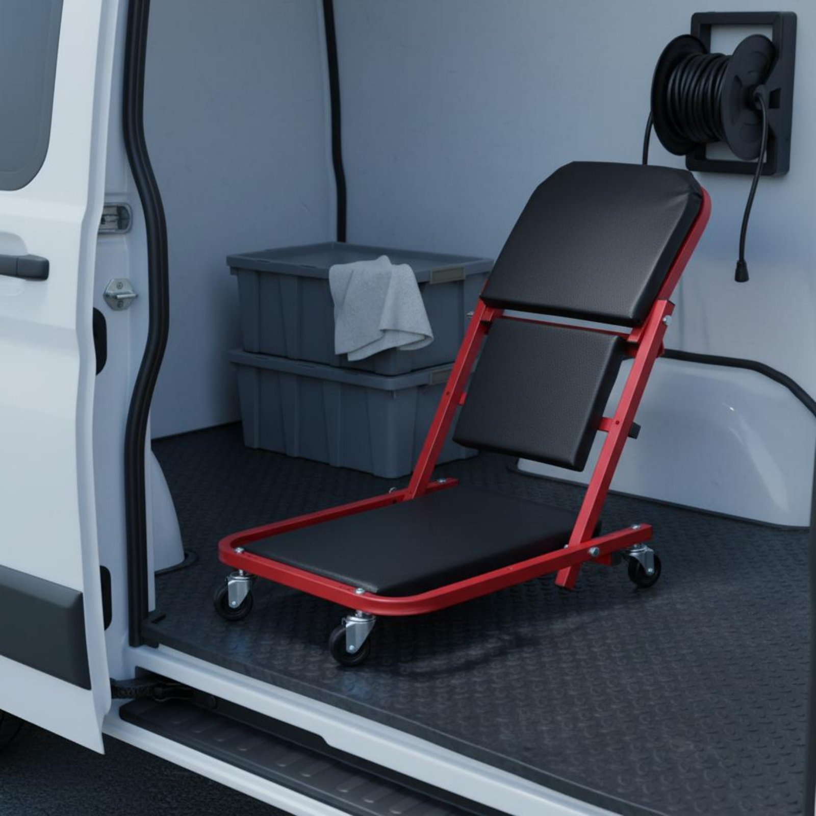 Folding Creeper Seat Foldable  - đánh giá và giá Heavy Equipment Garage