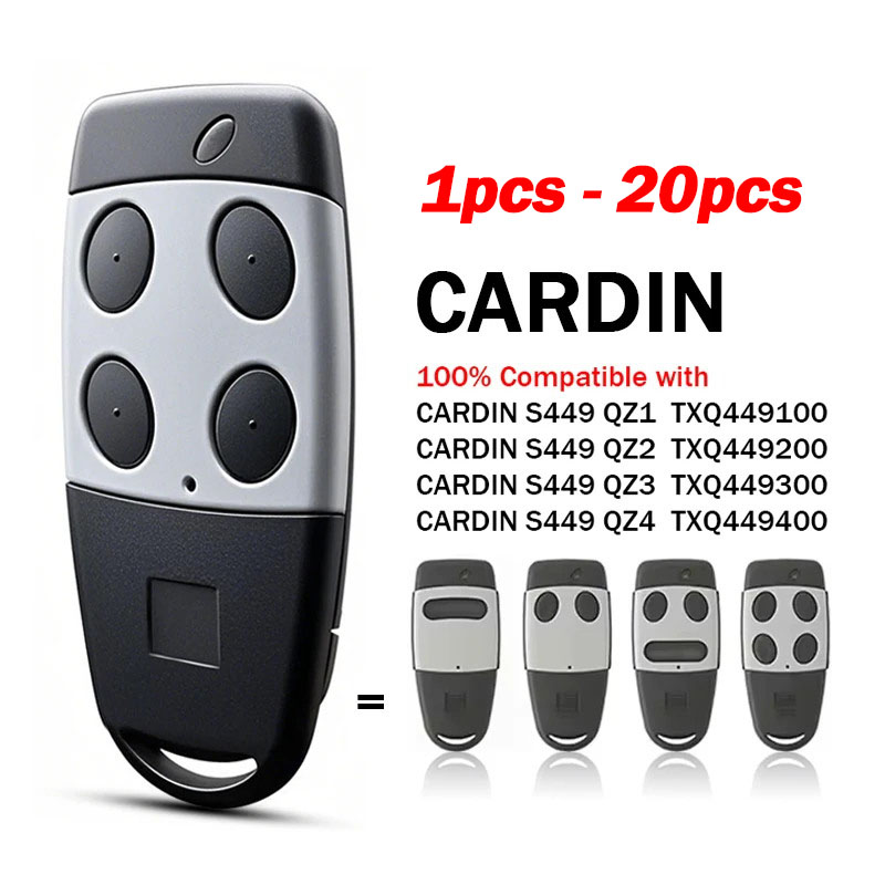 Cardin S449 433.92MHz QZ2 QZ4  - đánh giá và giá Heavy Equipment Garage