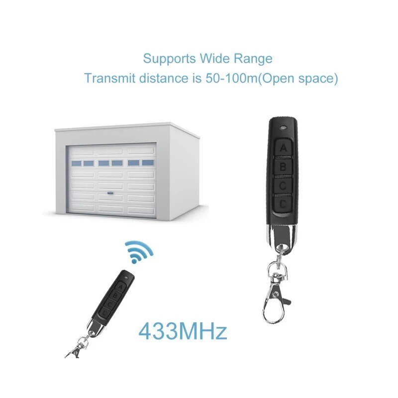 433MHZ 433.92mhz Remote Contro - đánh giá và giá Heavy Equipment Garage
