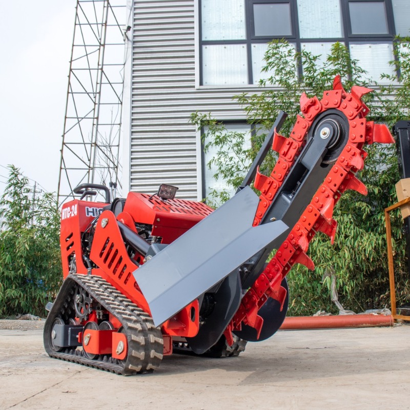 Rubber Track Trencher Small Tr - đánh giá và giá Trencher Machine Small