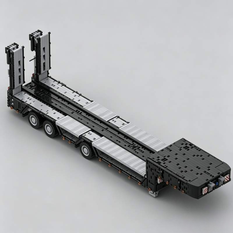 3931Parts Lowboy Trailer Heavy - đánh giá và giá Heavy Equipment Education