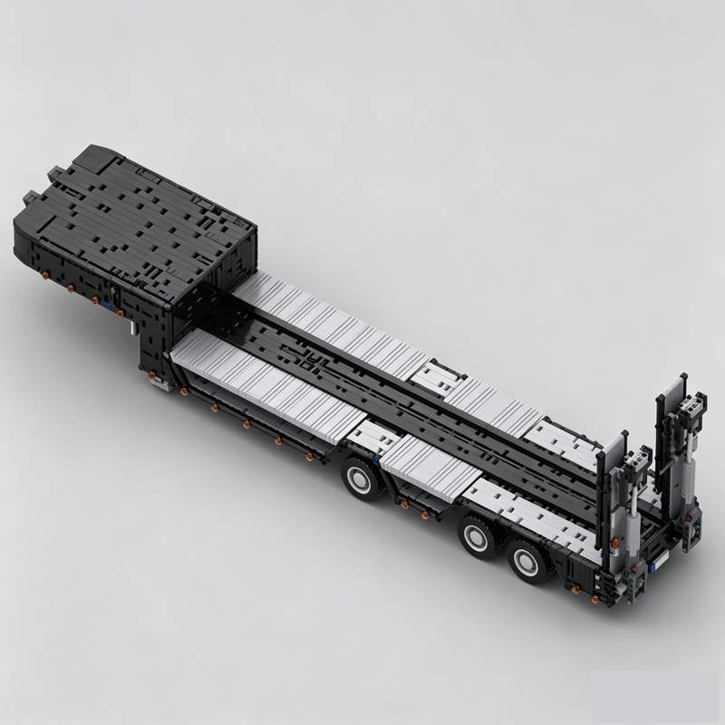 3931Parts Lowboy Trailer Heavy - đánh giá và giá Heavy Equipment Education