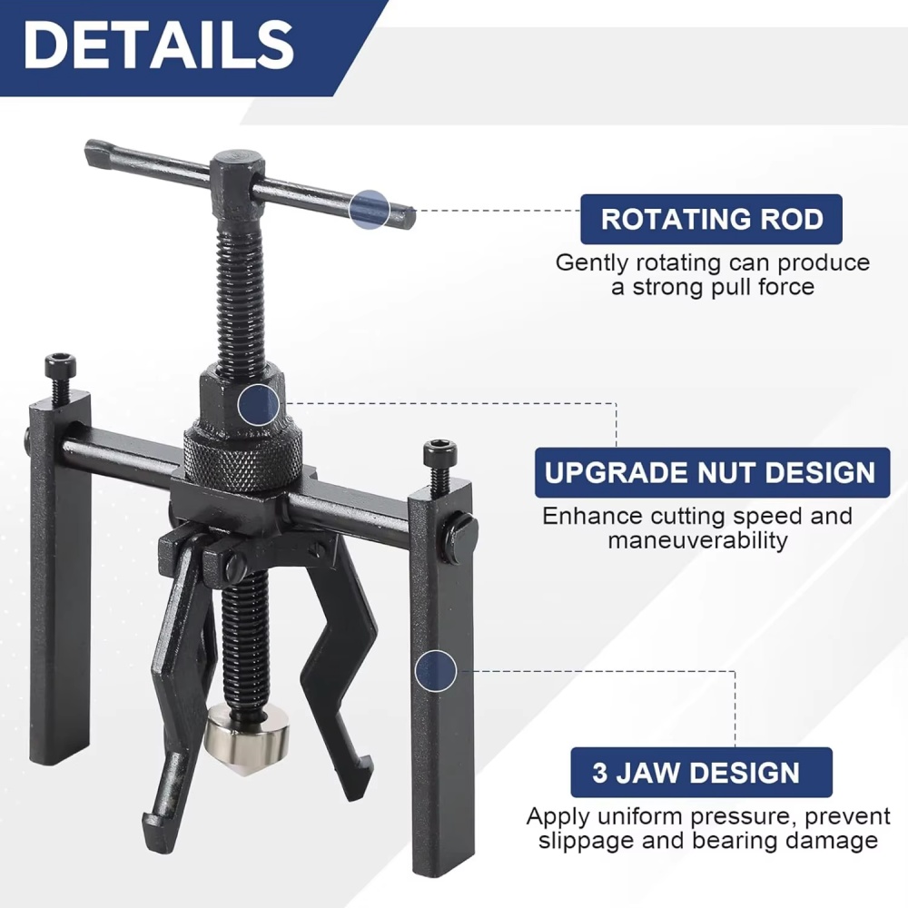 3 Jaw Bearing Puller Tool Heav - đánh giá và giá Heavy Equipment Maintenance
