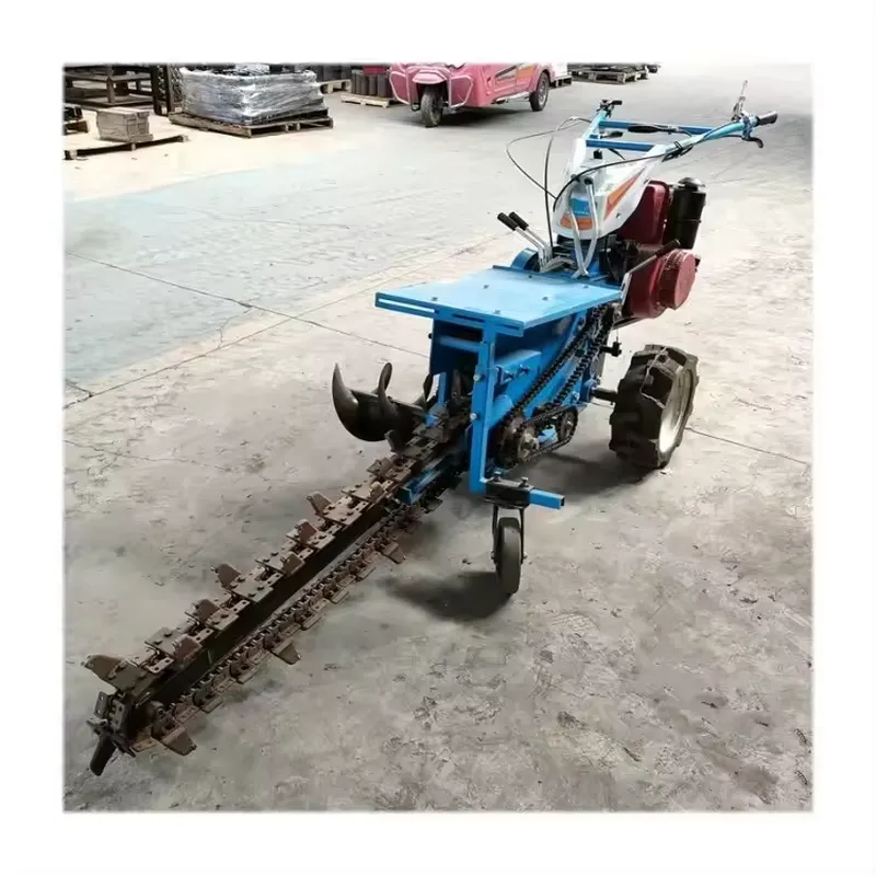 Double Chain Small Hand Trench - đánh giá và giá Trencher Machine Small