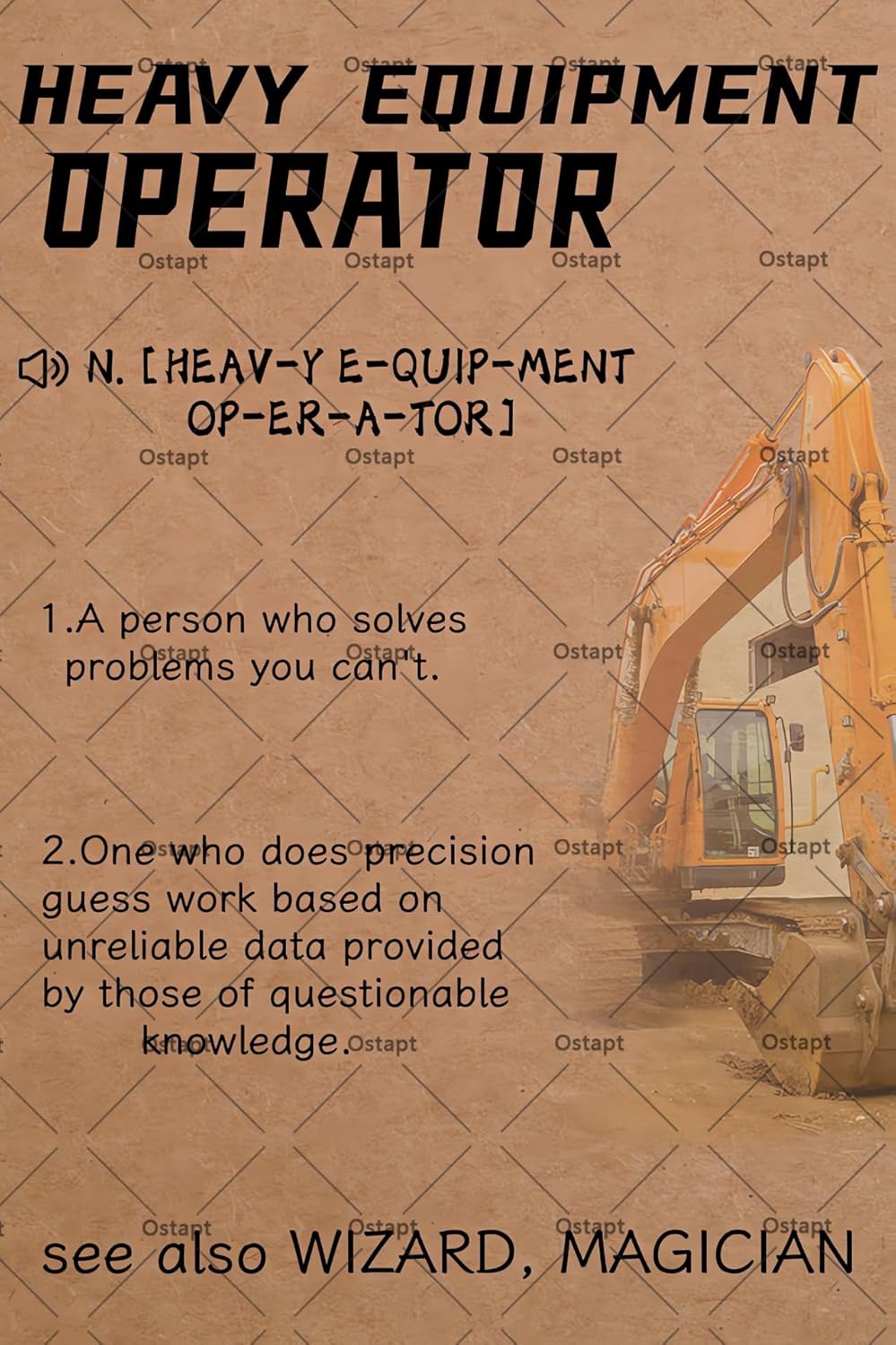 Excavator Heavy Equipment Oper - đánh giá và giá Heavy Equipment Sign