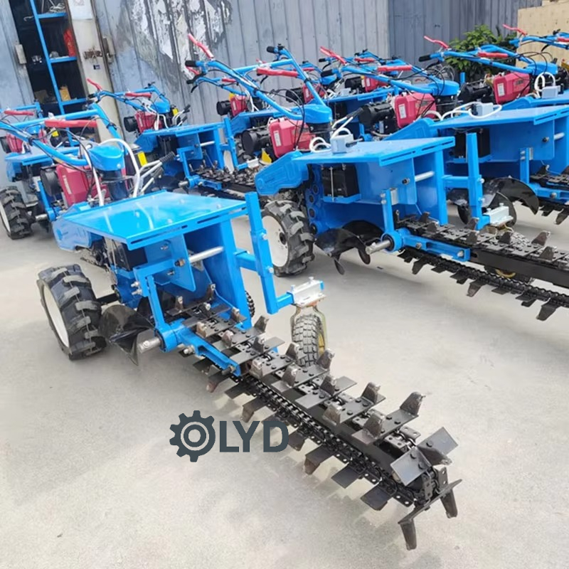 Walk Behind Trencher Mini Sing - đánh giá và giá Trencher Machine Small