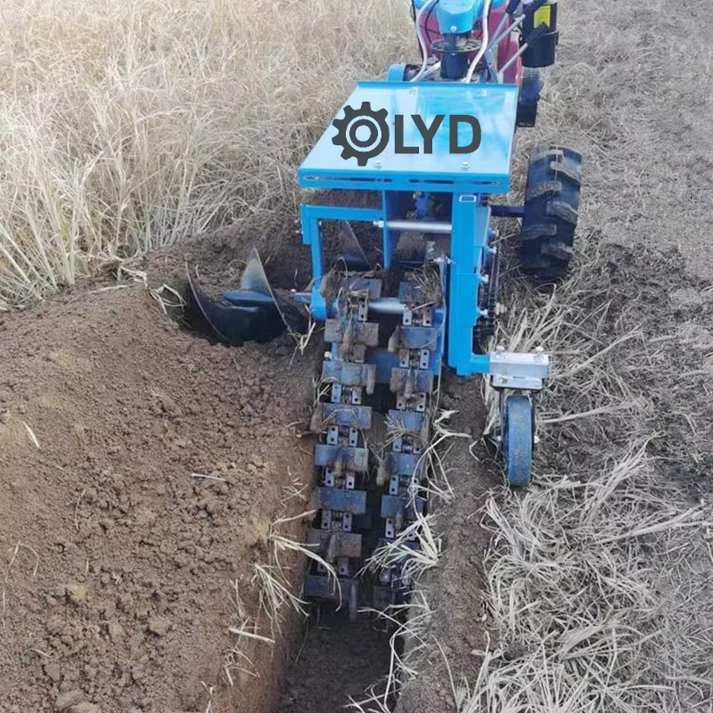 Walk Behind Trencher Mini Sing - đánh giá và giá Trencher Machine Small