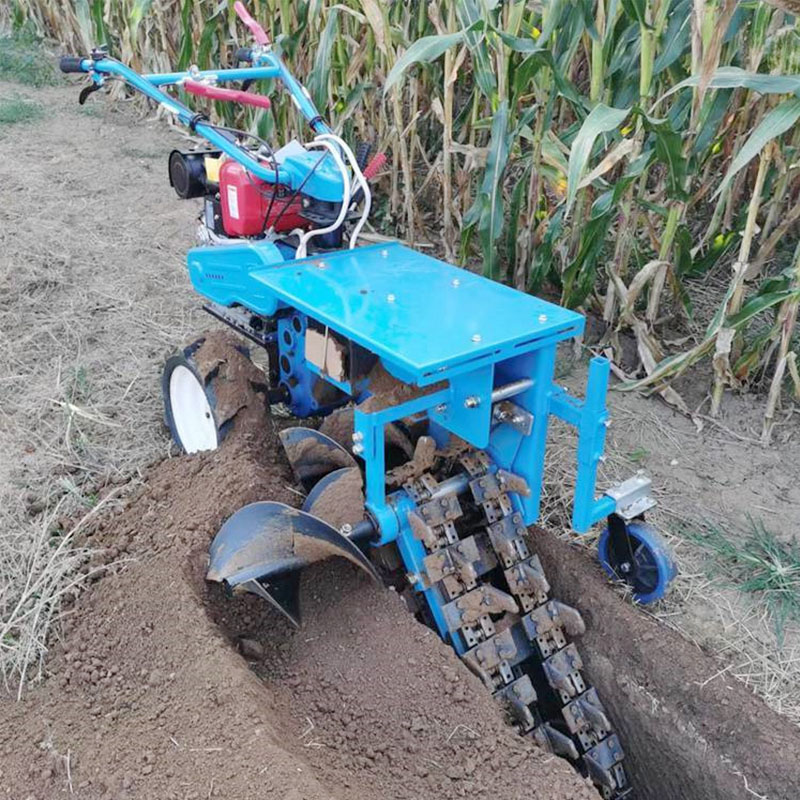 Walk Behind Trencher Mini Sing - đánh giá và giá Trencher Machine Small