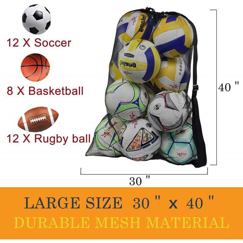 Heavy Duty Mesh Ball Bag Large - đánh giá và giá Heavy Equipment Management